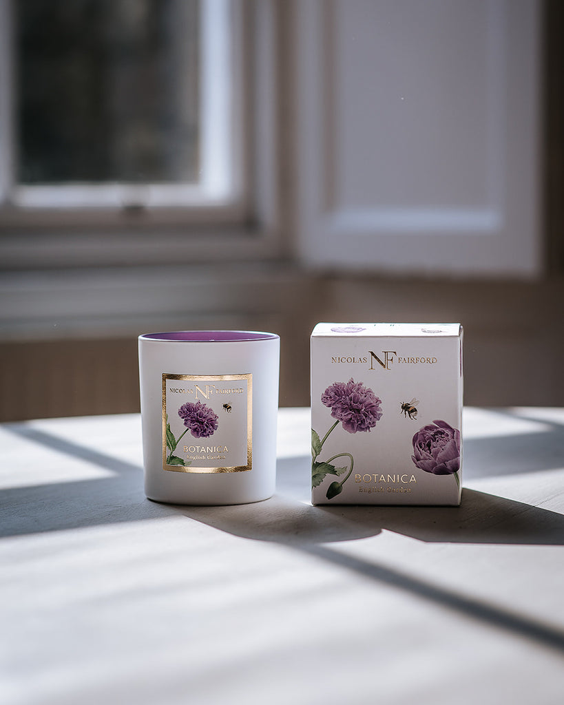 Botanica Fine Fragrance Candle. Box and Vessel 